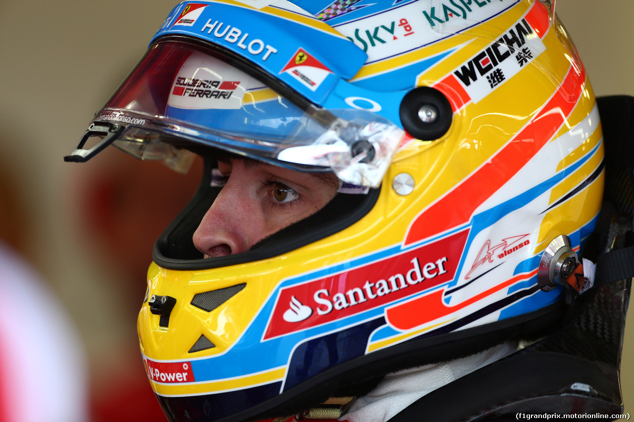 GP GRAN BRETAGNA, 04.07.2014 - Prove Libere 3, Fernando Alonso (ESP) Ferrari F14T