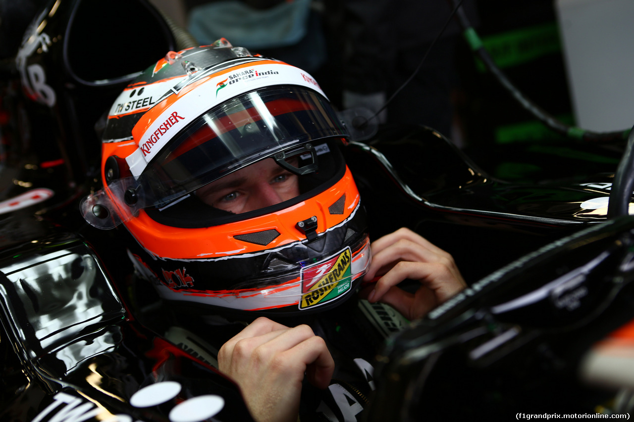 GP GRAN BRETAGNA, 04.07.2014 - Prove Libere 3, Nico Hulkenberg (GER) Sahara Force India VJM07
