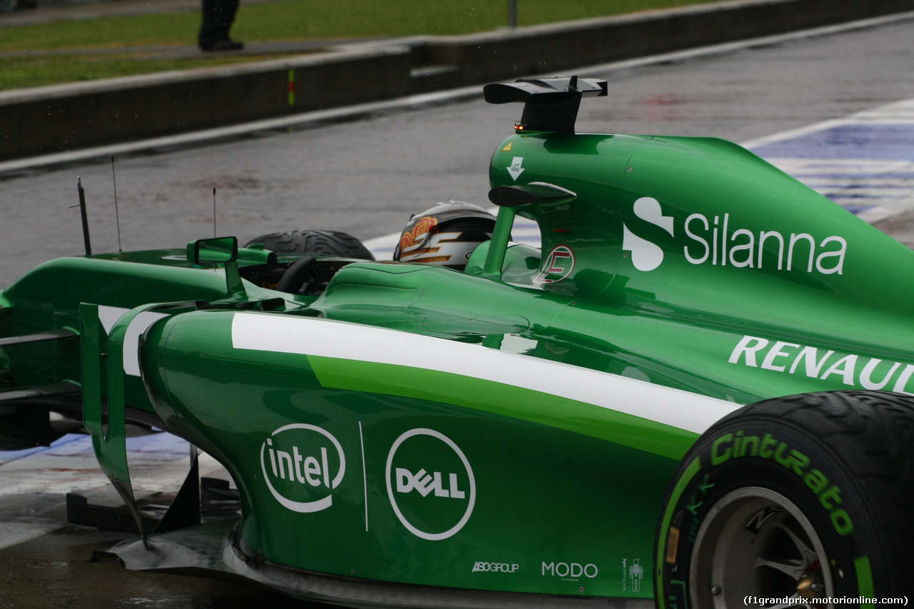GP GRAN BRETAGNA, 04.07.2014 - Prove Libere 3, Kamui Kobayashi (JPN) Caterham F1 Team CT05