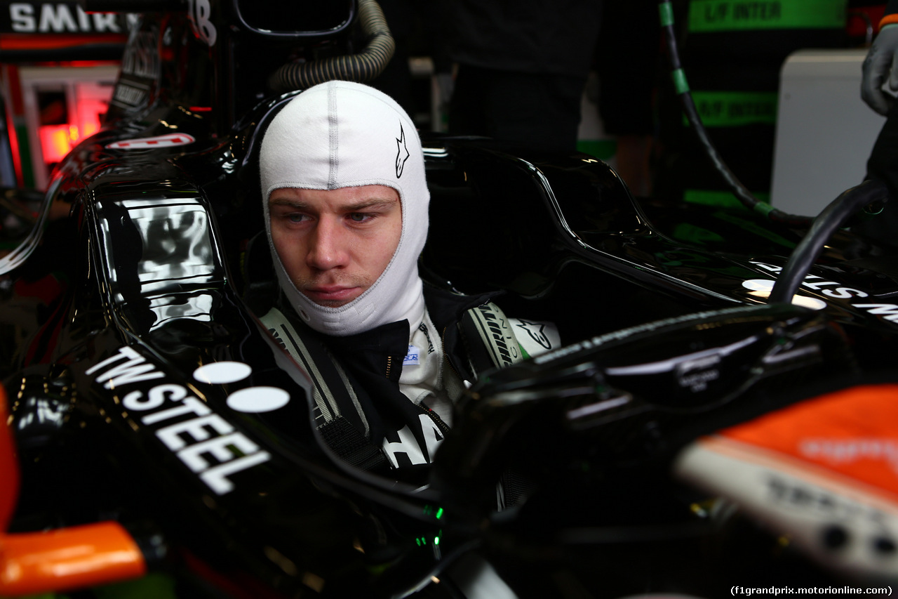 GP GRAN BRETAGNA, 04.07.2014 - Prove Libere 3, Nico Hulkenberg (GER) Sahara Force India VJM07