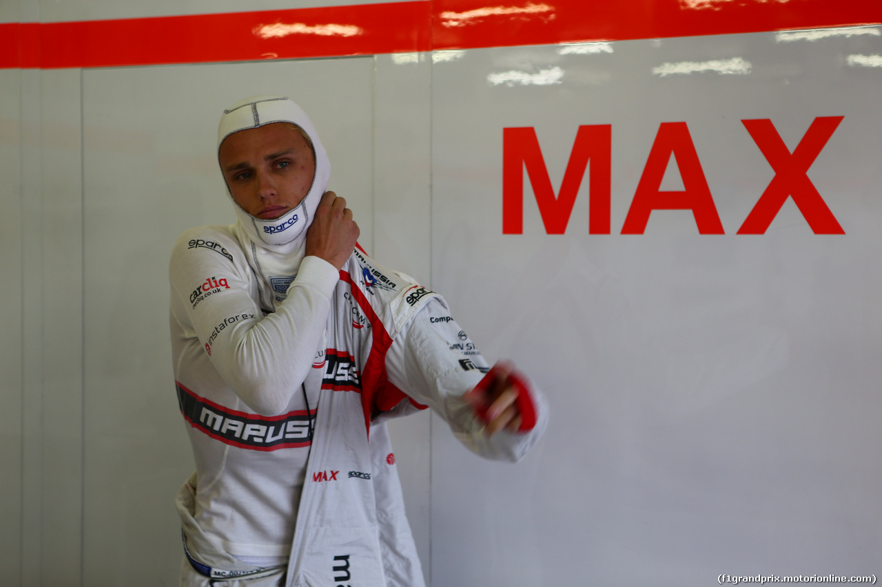 GP GRAN BRETAGNA, 04.07.2014 - Prove Libere 3, Max Chilton (GBR), Marussia F1 Team MR03