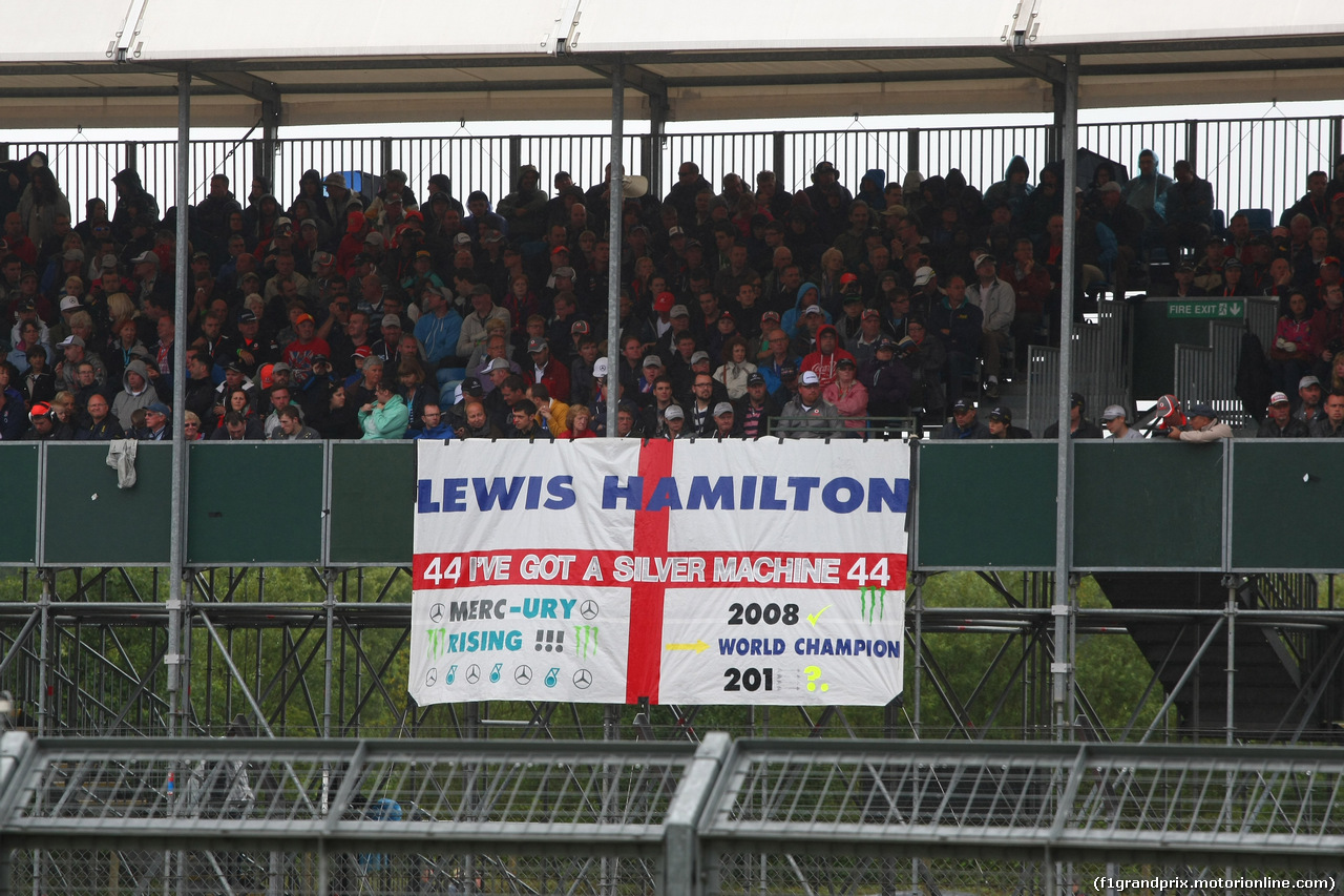 GP GRAN BRETAGNA, 04.07.2014 - Atmosphere