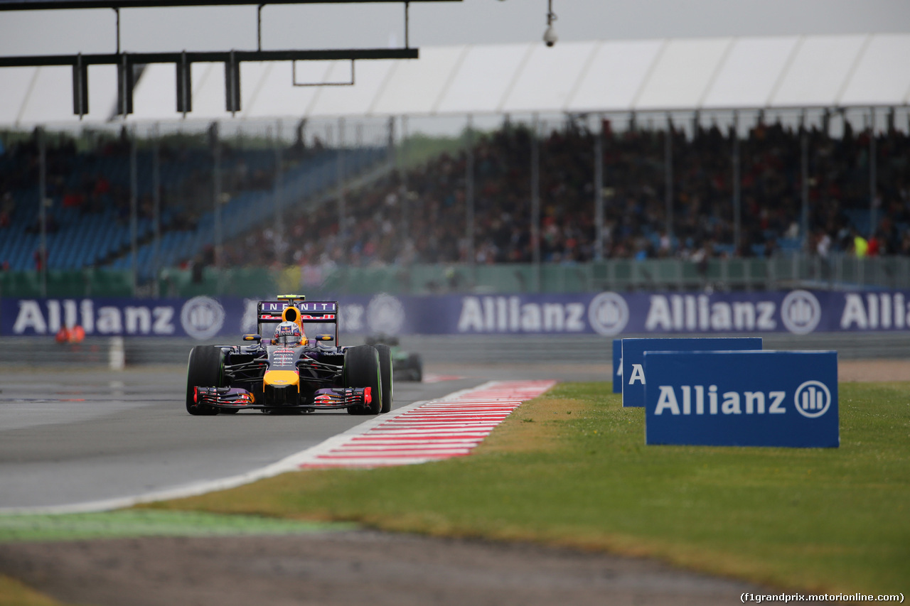 GP GRAN BRETAGNA, 04.07.2014 - Prove Libere 3, Daniel Ricciardo (AUS) Infiniti Red Bull Racing RB10