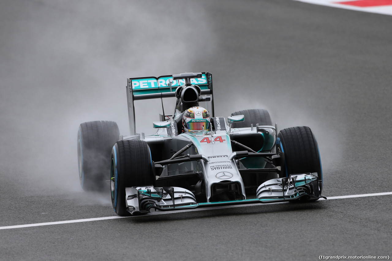 GP GRAN BRETAGNA, 04.07.2014 - Prove Libere 3, Lewis Hamilton (GBR) Mercedes AMG F1 W05