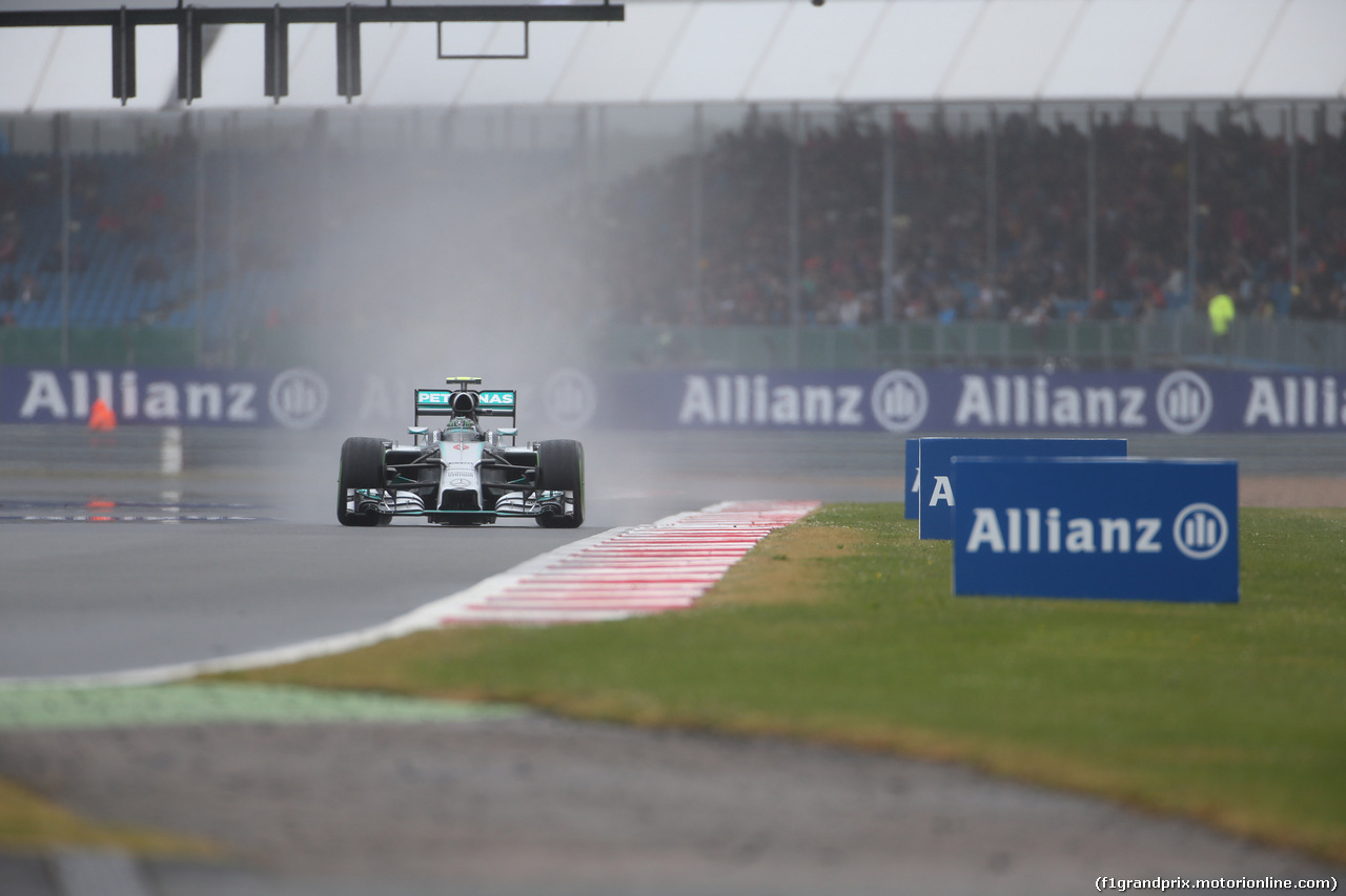 GP GRAN BRETAGNA, 04.07.2014 - Prove Libere 3, Nico Rosberg (GER) Mercedes AMG F1 W05