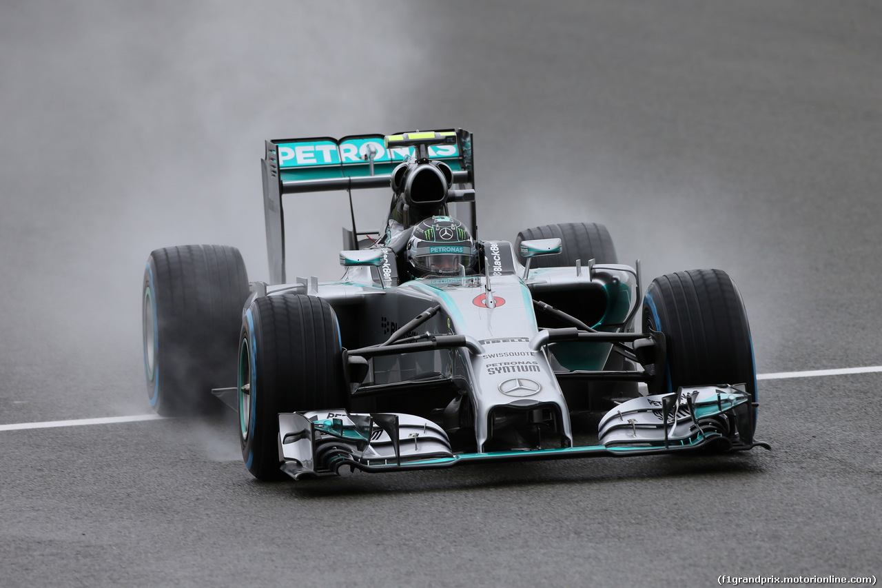 GP GRAN BRETAGNA, 04.07.2014 - Prove Libere 3, Nico Rosberg (GER) Mercedes AMG F1 W05