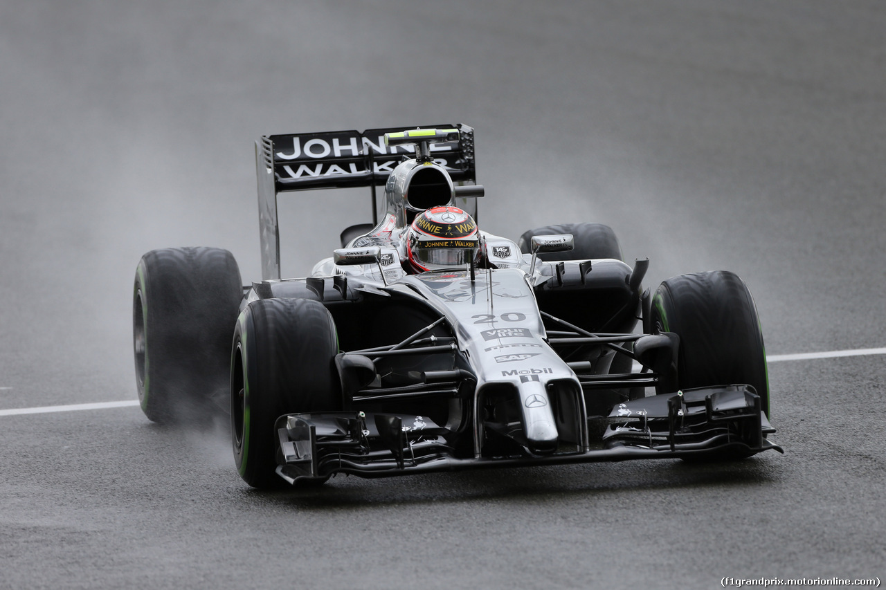 GP GRAN BRETAGNA, 04.07.2014 - Prove Libere 3, Kevin Magnussen (DEN) McLaren Mercedes MP4-29