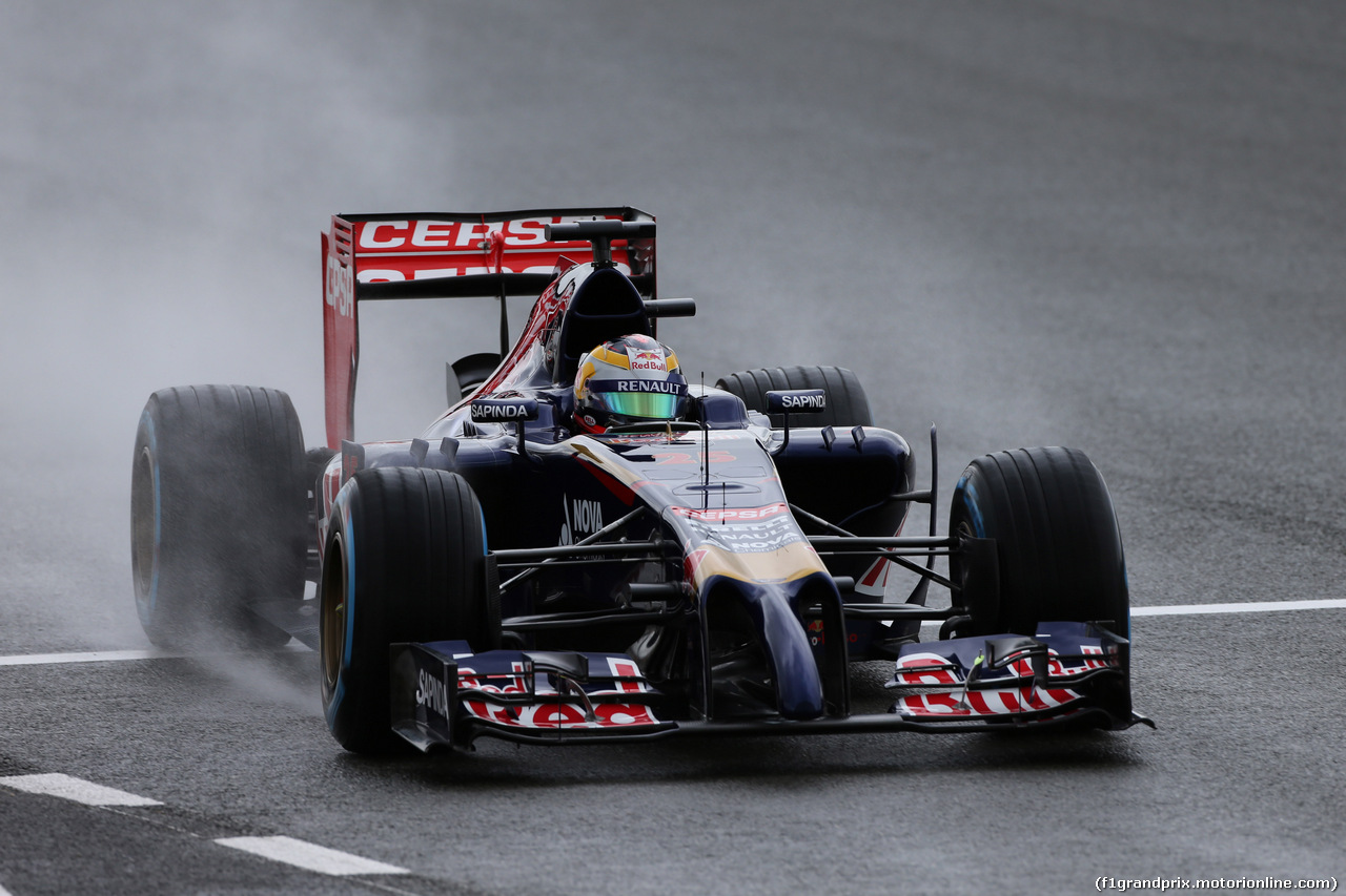 GP GRAN BRETAGNA, 04.07.2014 - Prove Libere 3, Jean-Eric Vergne (FRA) Scuderia Toro Rosso STR9