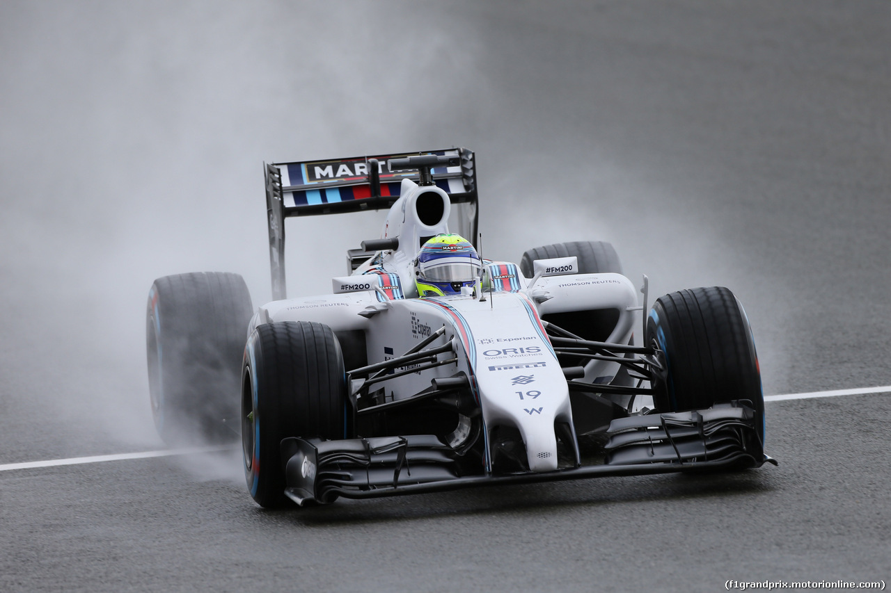 GP GRAN BRETAGNA, 04.07.2014 - Prove Libere 3, Felipe Massa (BRA) Williams F1 Team FW36