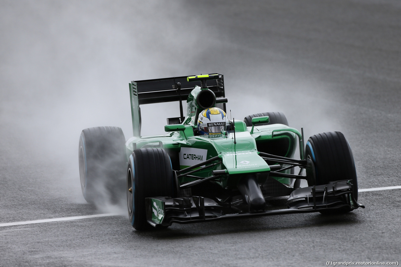 GP GRAN BRETAGNA, 04.07.2014 - Prove Libere 3, Marcus Ericsson (SWE) Caterham F1 Team CT-04