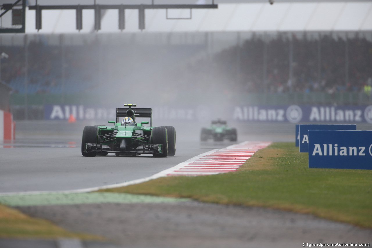GP GRAN BRETAGNA, 04.07.2014 - Prove Libere 3, Marcus Ericsson (SWE) Caterham F1 Team CT-04