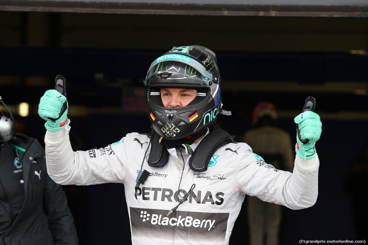 GP GRAN BRETAGNA, 04.07.2014 - Qualifiche, Nico Rosberg (GER) Mercedes AMG F1 W05 (pole position)