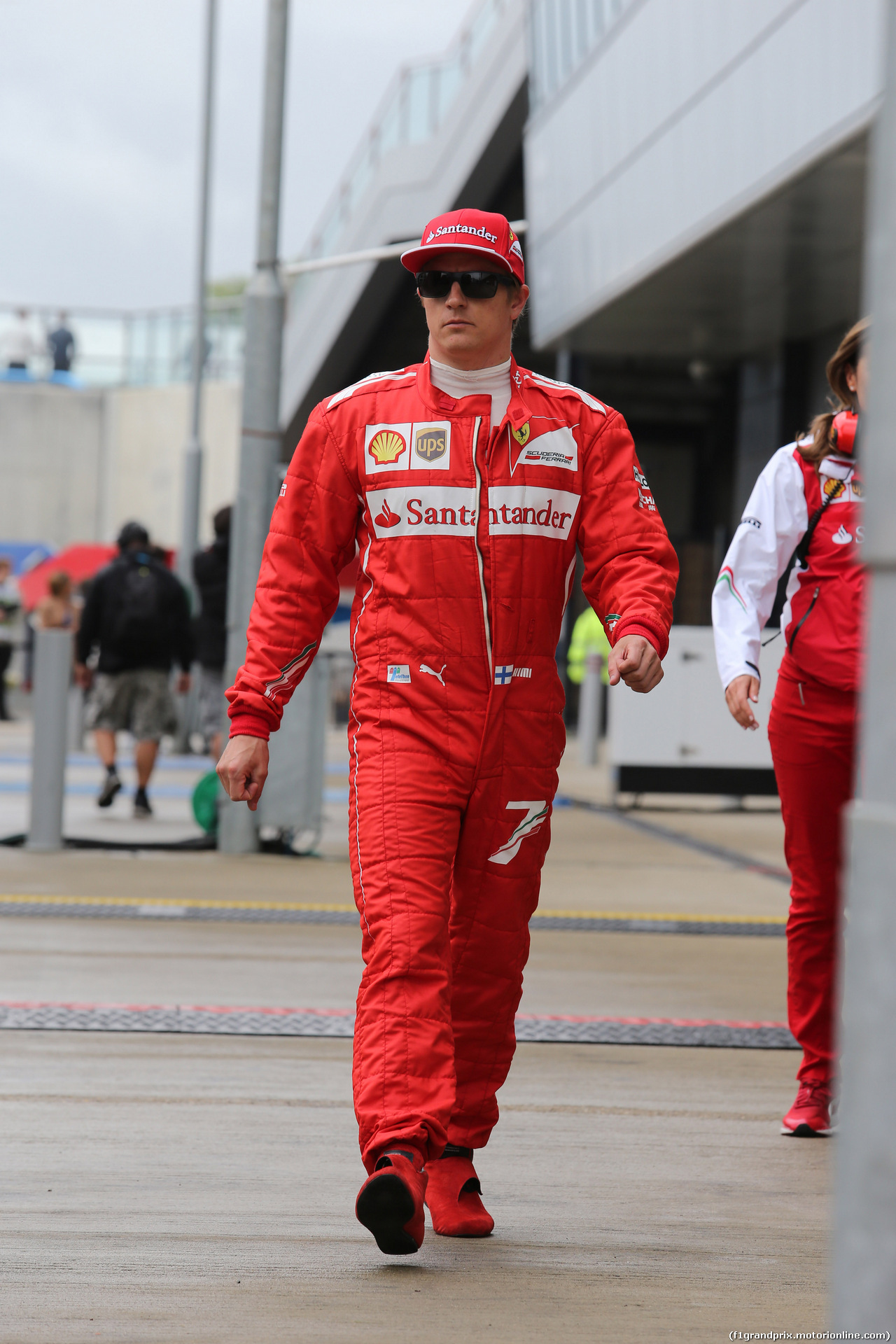 GP GRAN BRETAGNA, 04.07.2014 - Qualifiche, Kimi Raikkonen (FIN) Ferrari F147
