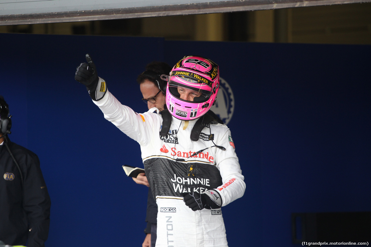 GP GRAN BRETAGNA, 04.07.2014 - Qualifiche, Jenson Button (GBR) McLaren Mercedes MP4-29 (terzo)