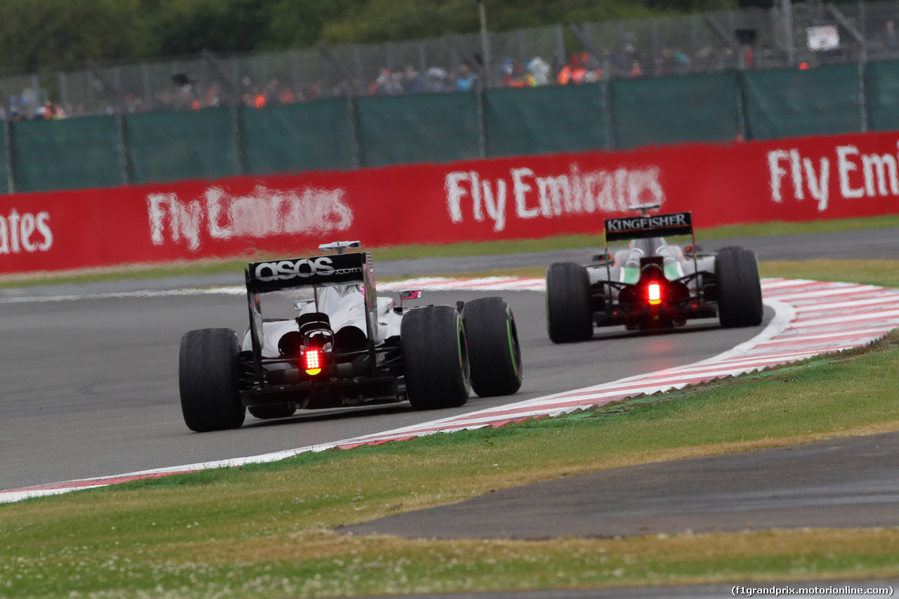 GP GRAN BRETAGNA, 04.07.2014 - Qualifiche, Jenson Button (GBR) McLaren Mercedes MP4-29