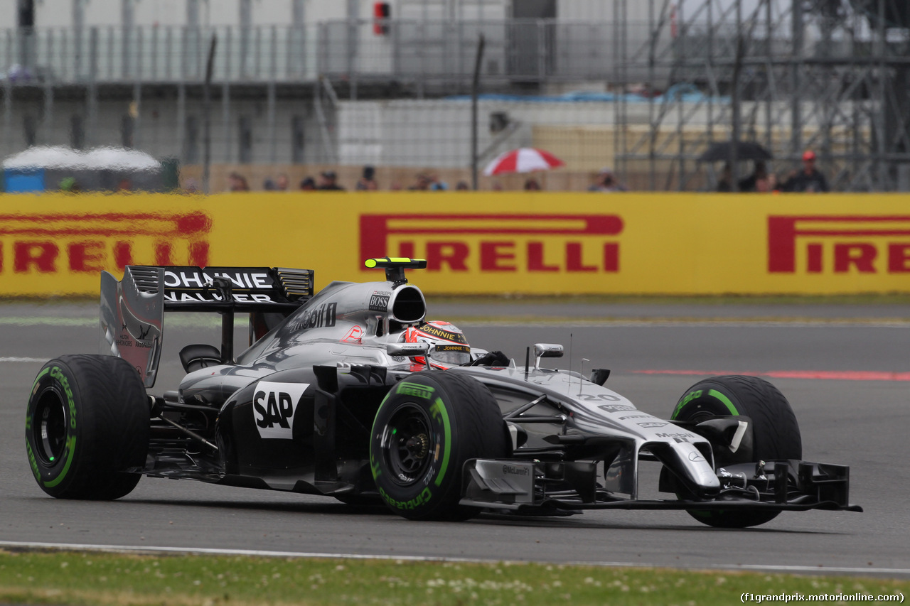 GP GRAN BRETAGNA, 04.07.2014 - Qualifiche, Kevin Magnussen (DEN) McLaren Mercedes MP4-29