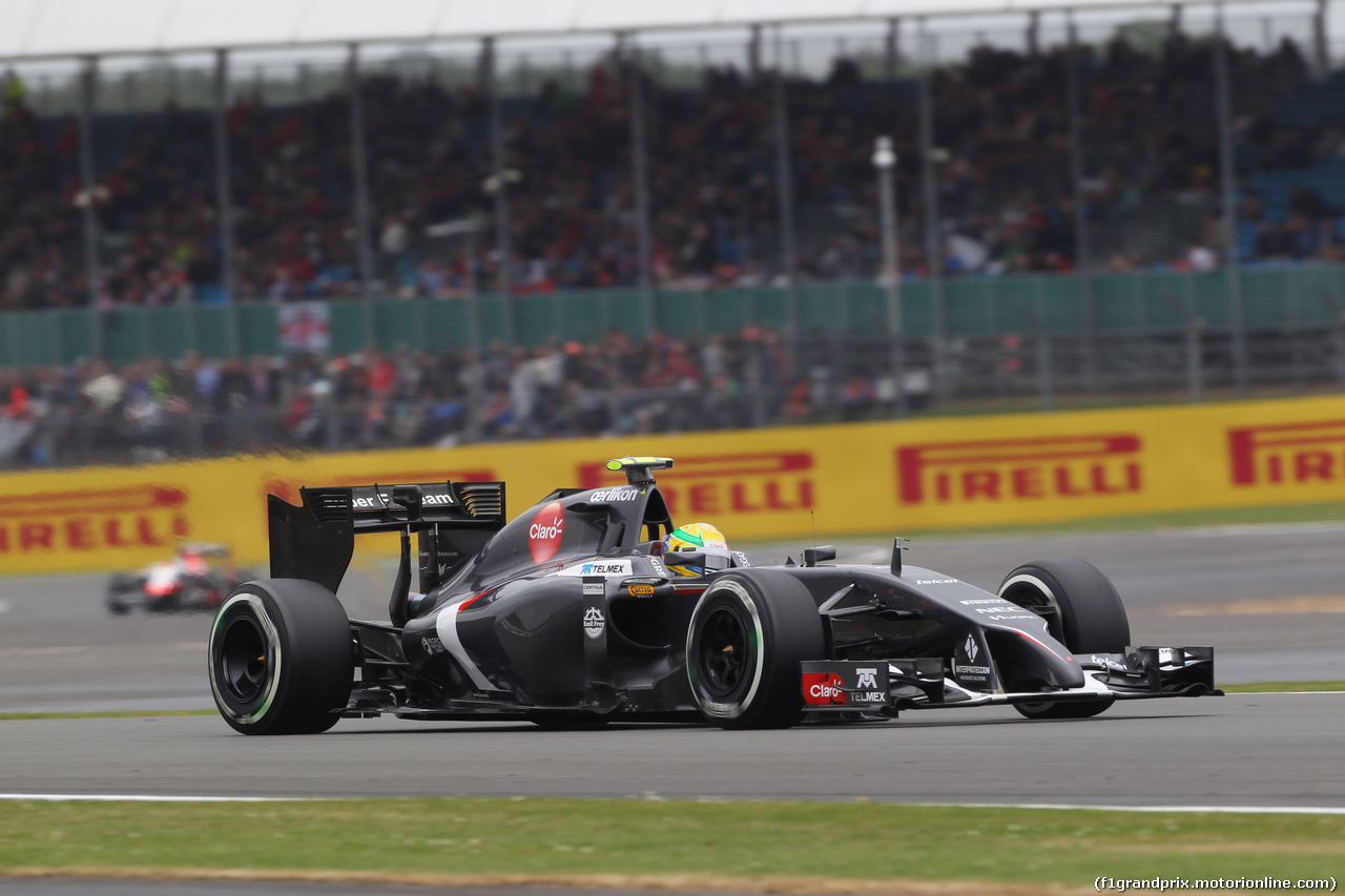 GP GRAN BRETAGNA, 04.07.2014 - Qualifiche, Esteban Gutierrez (MEX) Sauber F1 Team C33