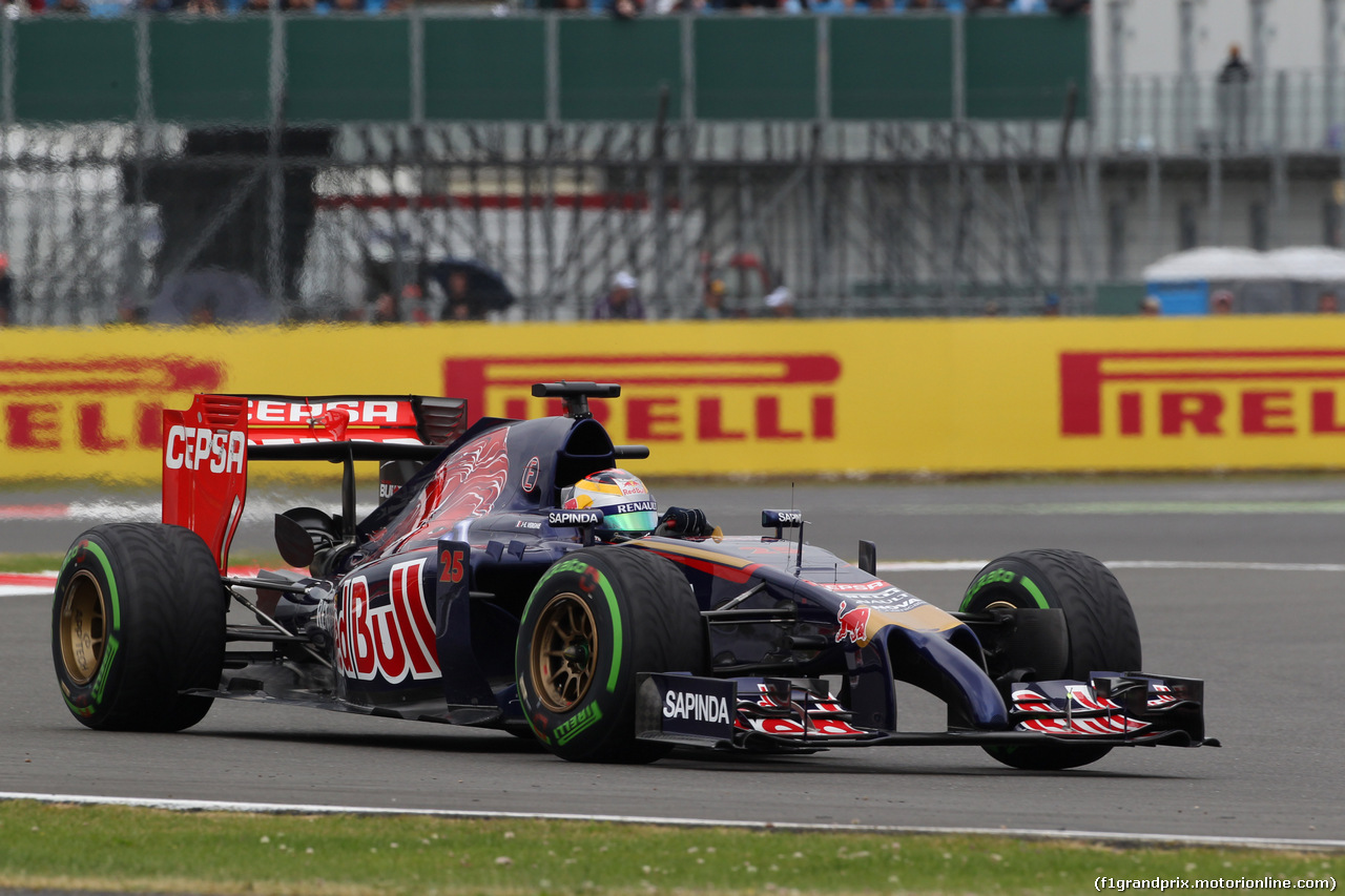 GP GRAN BRETAGNA, 04.07.2014 - Qualifiche, Jean-Eric Vergne (FRA) Scuderia Toro Rosso STR9