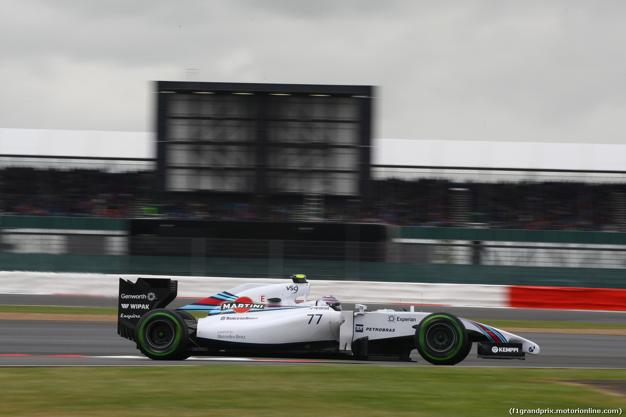 GP GRAN BRETAGNA, 04.07.2014 - Qualifiche, Valtteri Bottas (FIN) Williams F1 Team FW36