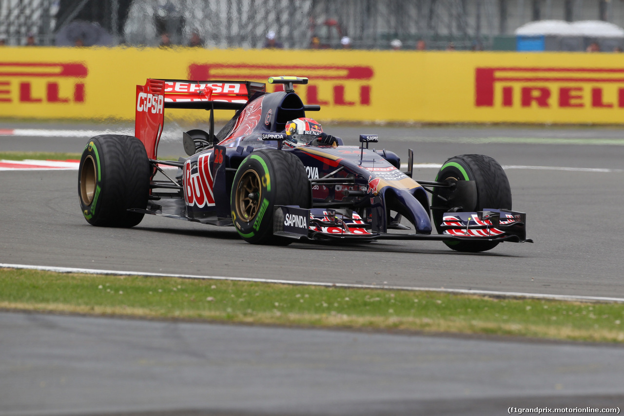 GP GRAN BRETAGNA, 04.07.2014 - Qualifiche, Daniil Kvyat (RUS) Scuderia Toro Rosso STR9