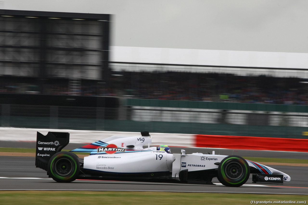 GP GRAN BRETAGNA, 04.07.2014 - Qualifiche, Felipe Massa (BRA) Williams F1 Team FW36