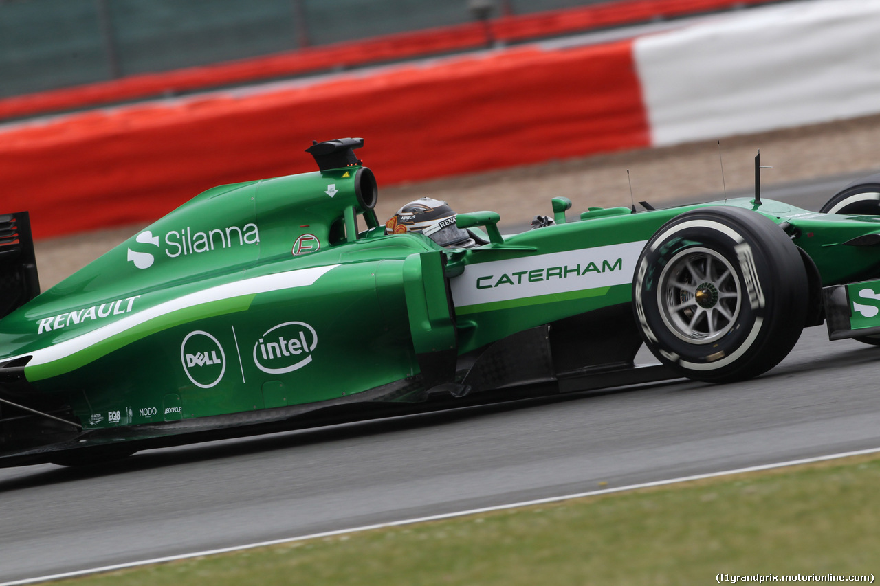 GP GRAN BRETAGNA, 04.07.2014 - Qualifiche, Kamui Kobayashi (JPN) Caterham F1 Team CT05