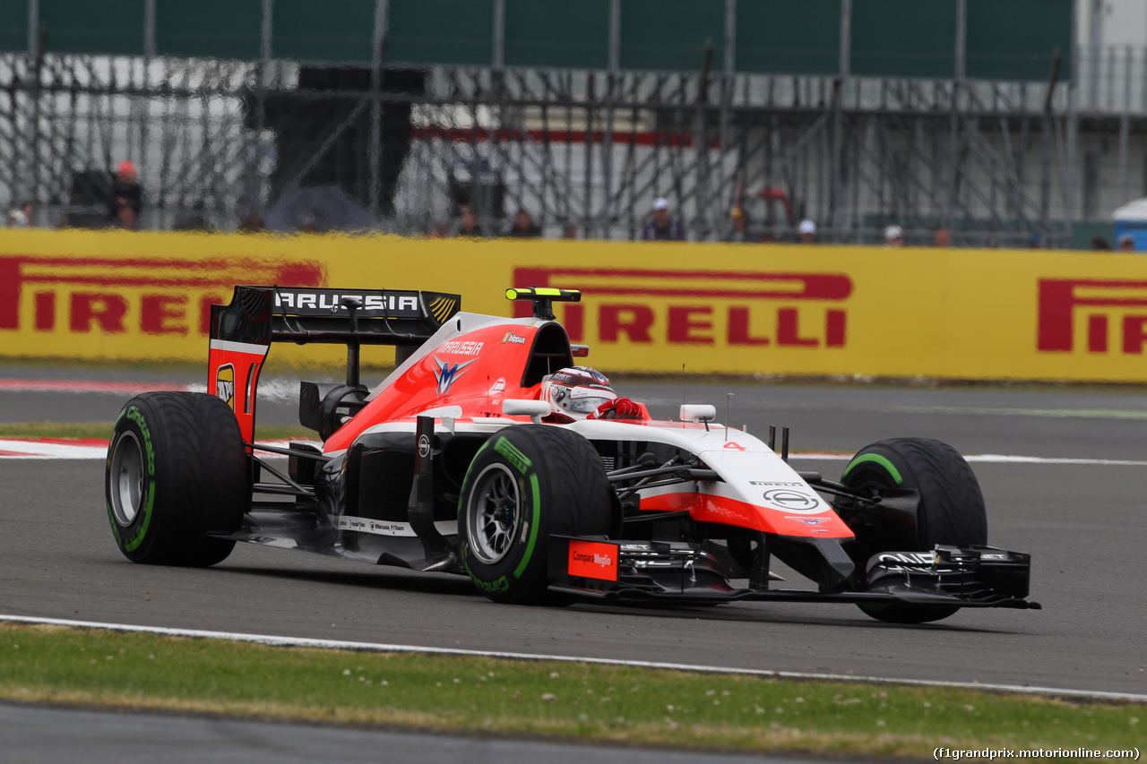GP GRAN BRETAGNA, 04.07.2014 - Qualifiche, Max Chilton (GBR), Marussia F1 Team MR03