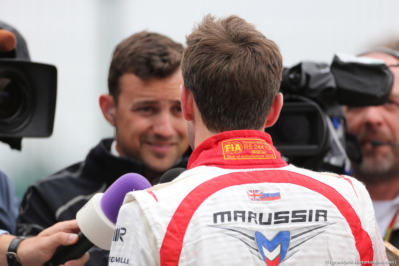 GP GRAN BRETAGNA, 04.07.2014 - Qualifiche, Jules Bianchi (FRA) Marussia F1 Team MR03
