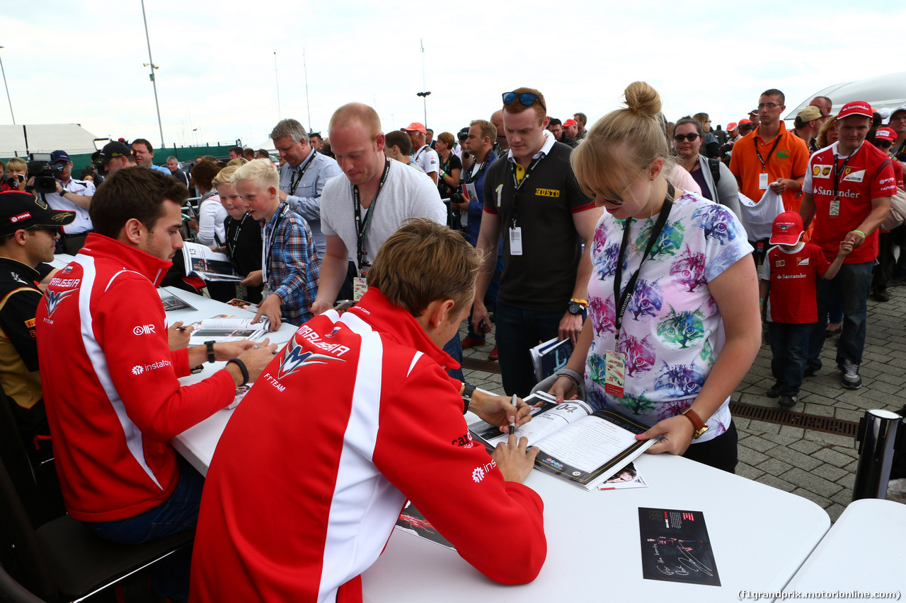 GP GRAN BRETAGNA, 04.07.2014 - Max Chilton (GBR), Marussia F1 Team MR03