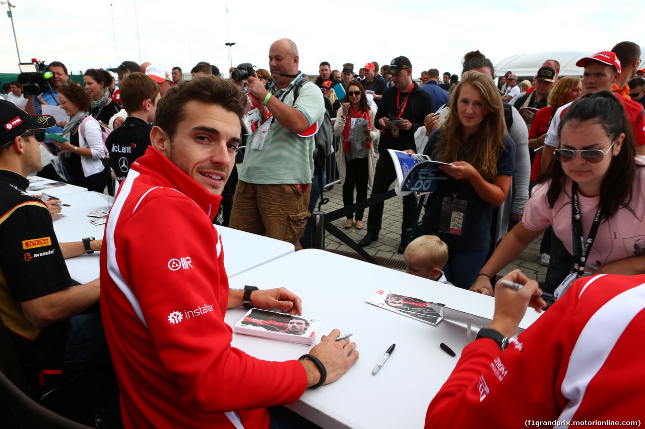 GP GRAN BRETAGNA, 04.07.2014 - Jules Bianchi (FRA) Marussia F1 Team MR03