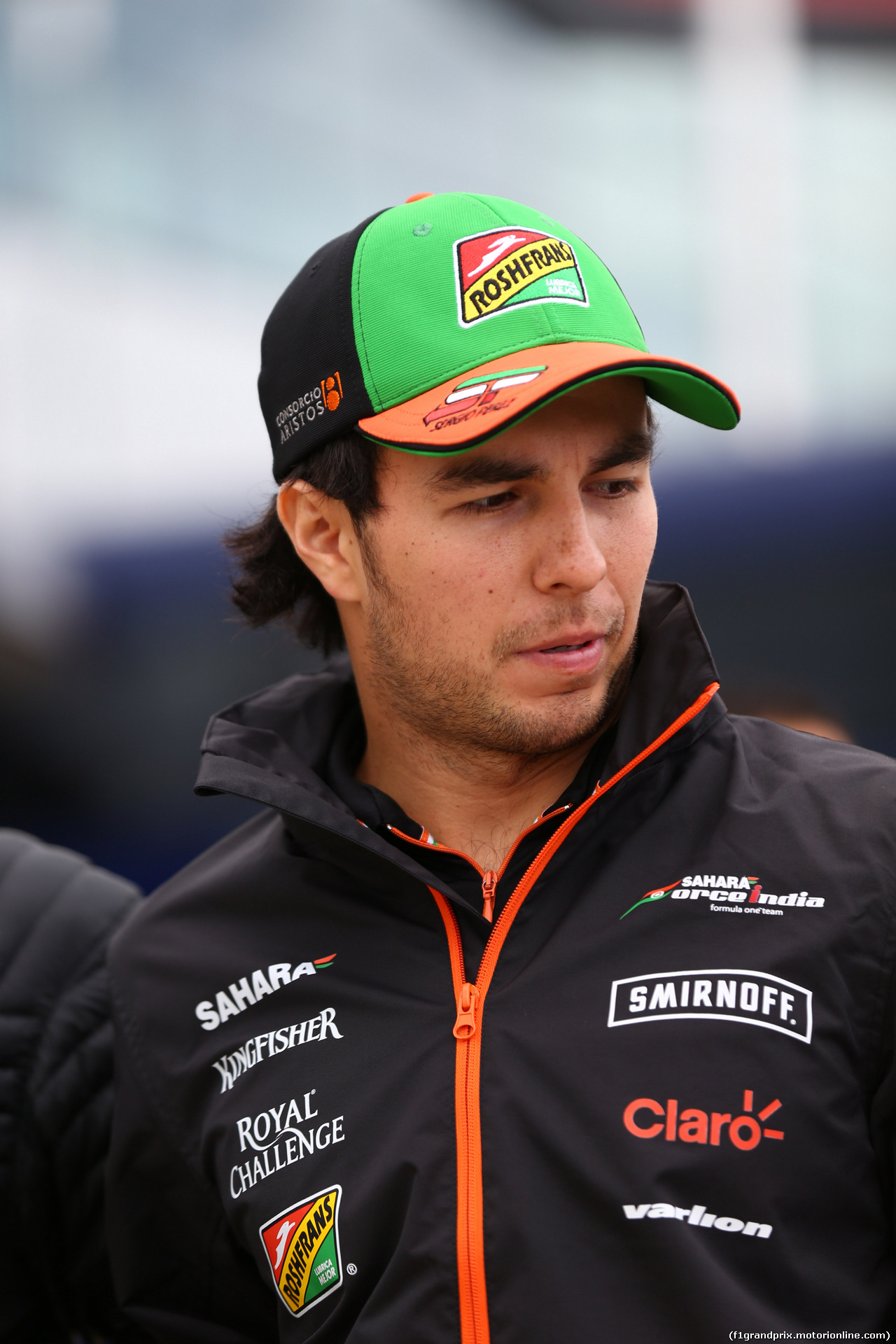 GP GRAN BRETAGNA, 04.07.2014 - Sergio Perez (MEX) Sahara Force India F1 Team VJM07