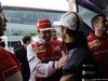 GP GRAN BRETAGNA, 04.07.2014 - Felipe Massa (BRA) Williams F1 Team FW36 celebrates 200 gp in Formula 1 with Fernando Alonso (ESP) Ferrari F14T