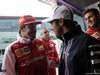 GP GRAN BRETAGNA, 04.07.2014 - Felipe Massa (BRA) Williams F1 Team FW36 celebrates 200 gp in Formula 1 with Fernando Alonso (ESP) Ferrari F14T