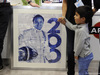 GP GRAN BRETAGNA, 04.07.2014 - Felipe Massa (BRA) Williams F1 Team FW36 celebrates 200 gp in Formula 1