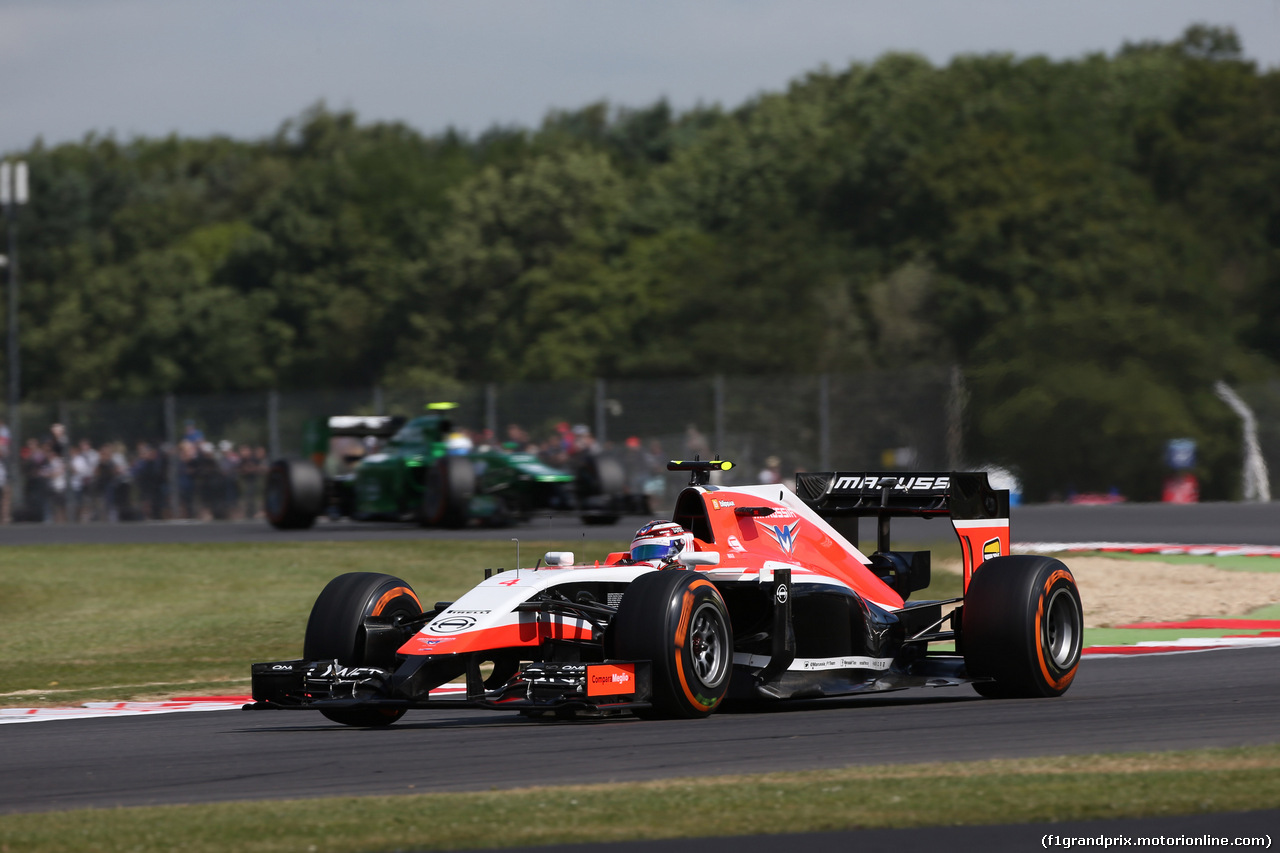 GP GRAN BRETAGNA, 04.07.2014 - Prove Libere 1, Max Chilton (GBR), Marussia F1 Team MR03
