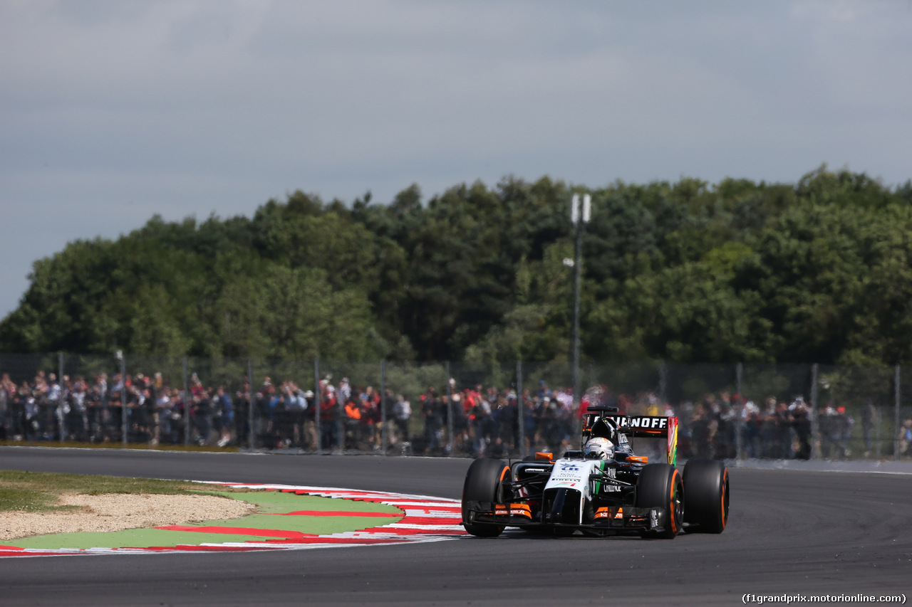 GP GRAN BRETAGNA, 04.07.2014 - Prove Libere 1, Daniel Juncadella (ESP) Sahara Force India F1 Team Test e Reserve Driver