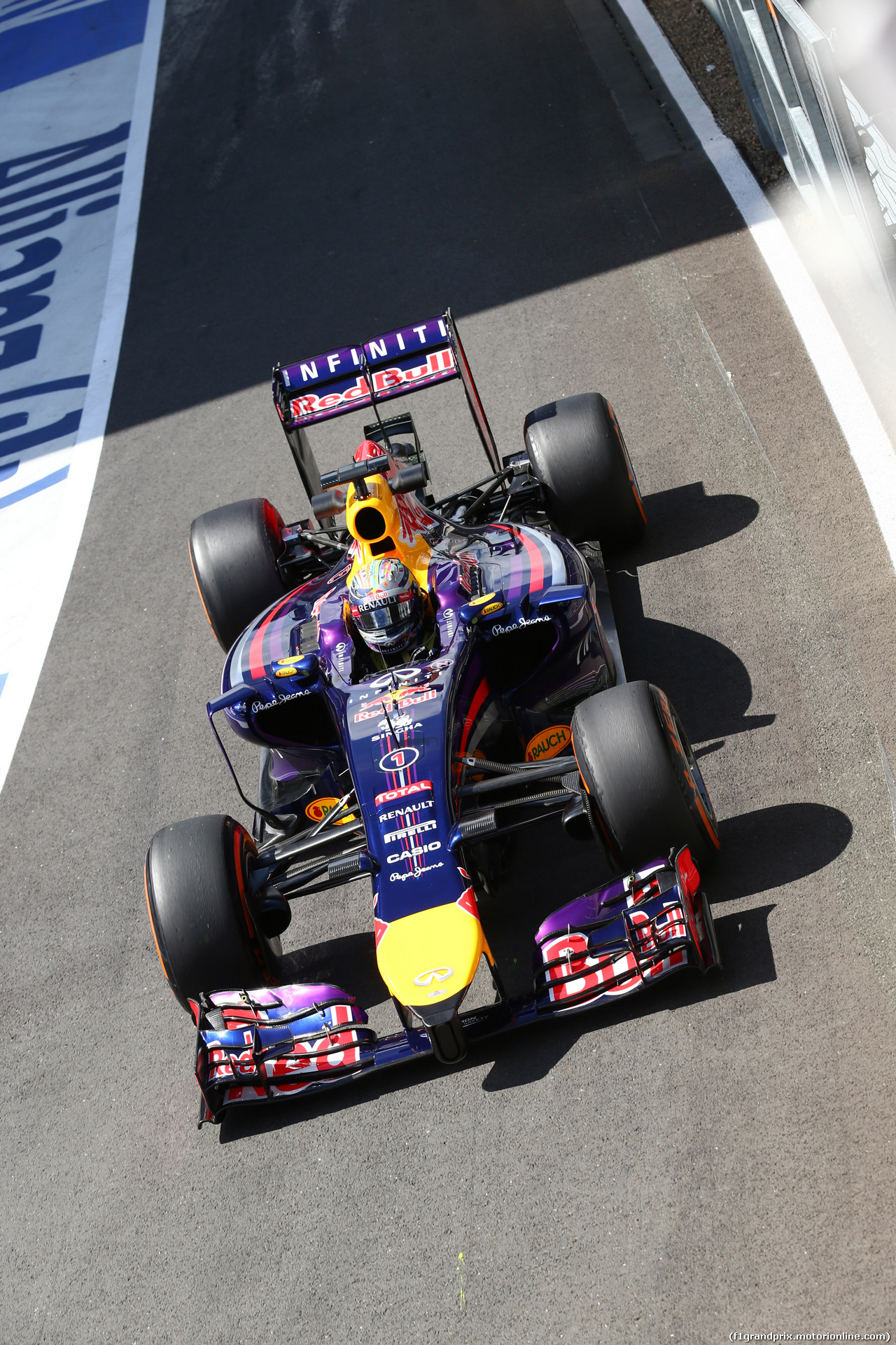 GP GRAN BRETAGNA, 04.07.2014 - Prove Libere 1, Sebastian Vettel (GER) Infiniti Red Bull Racing RB10