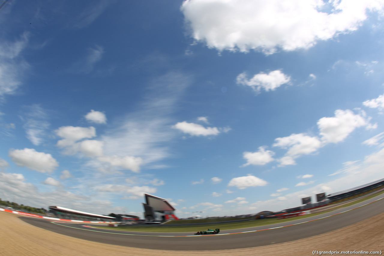 GP GRAN BRETAGNA, 04.07.2014 - Prove Libere 1, Kamui Kobayashi (JPN) Caterham F1 Team CT05