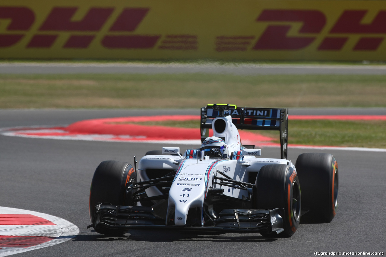 GP GRAN BRETAGNA, 04.07.2014 - Prove Libere 1, Susie Wolff (GBR) Williams Development Driver