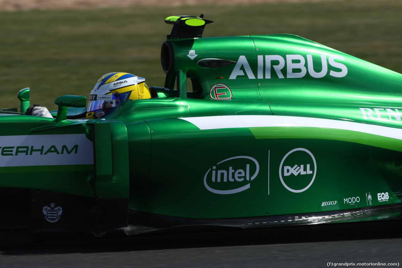 GP GRAN BRETAGNA, 04.07.2014 - Prove Libere 1, Marcus Ericsson (SWE) Caterham F1 Team CT-04