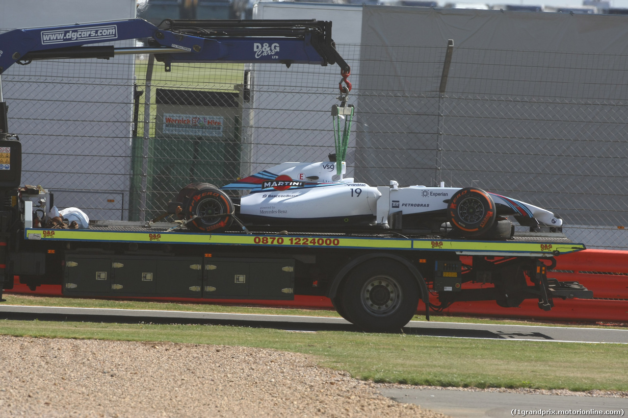 GP GRAN BRETAGNA, 04.07.2014 - Prove Libere 1, Felipe Massa (BRA) Williams F1 Team FW36