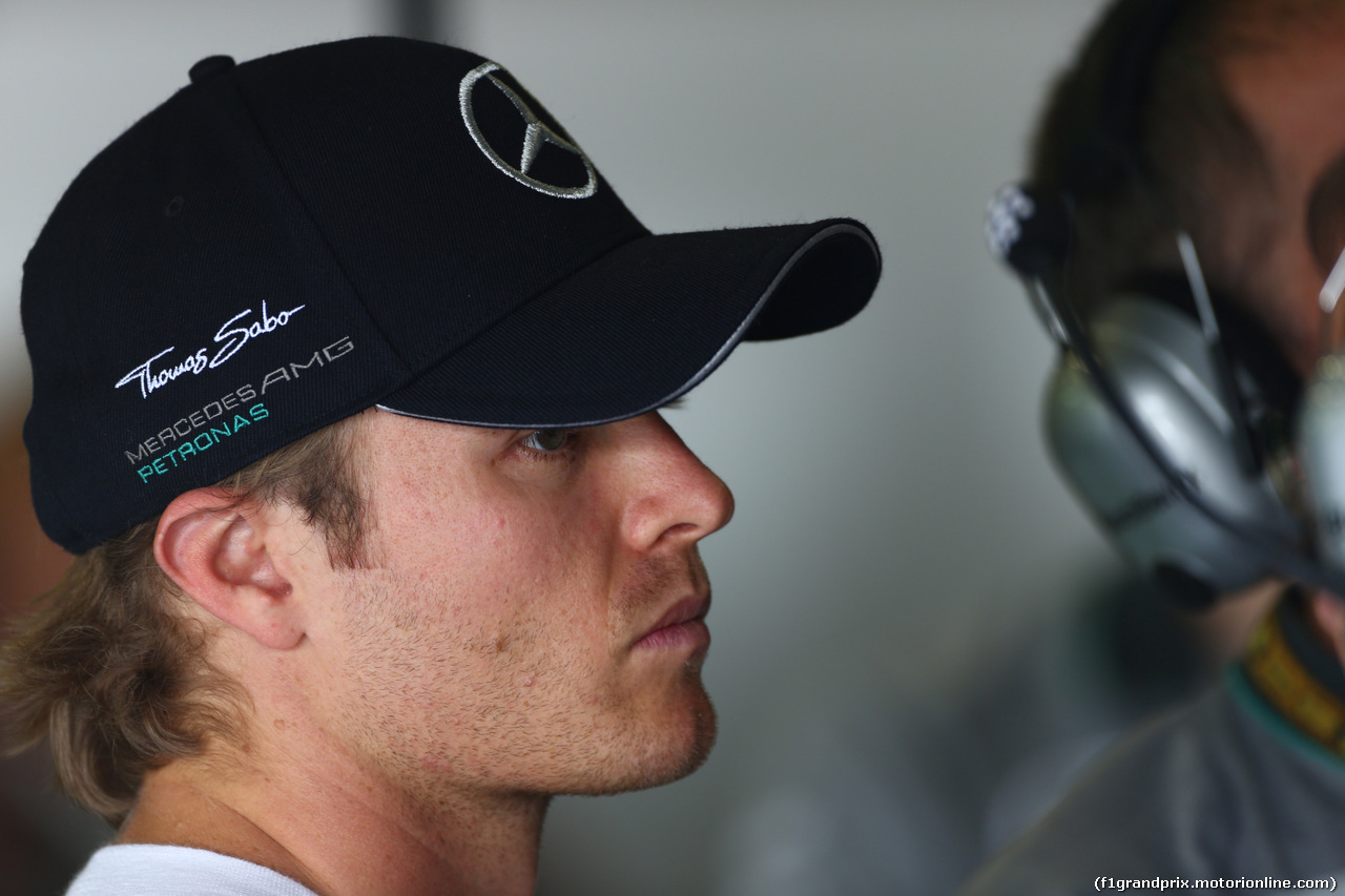 GP GRAN BRETAGNA, 04.07.2014 - Prove Libere 2, Nico Rosberg (GER) Mercedes AMG F1 W05