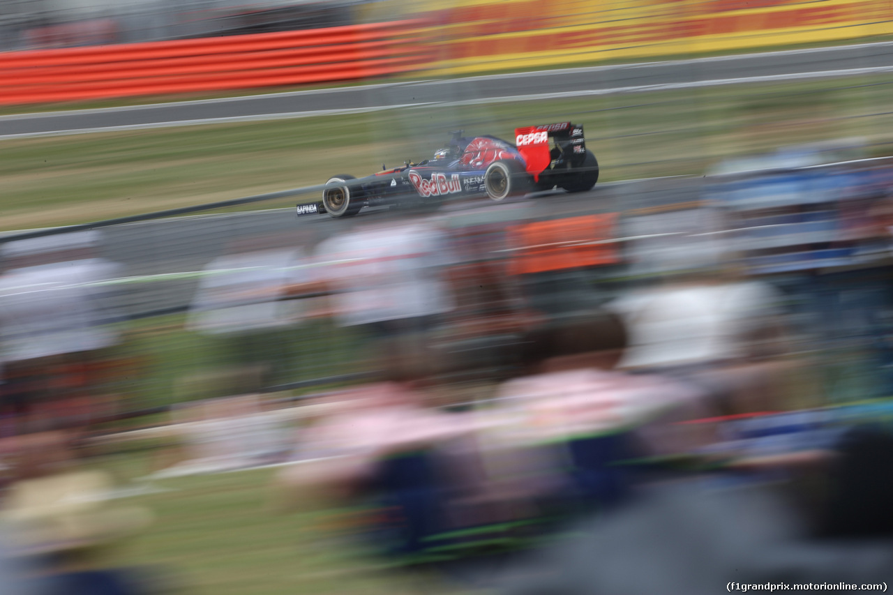 GP GRAN BRETAGNA, 04.07.2014 - Prove Libere 2, Jean-Eric Vergne (FRA) Scuderia Toro Rosso STR9