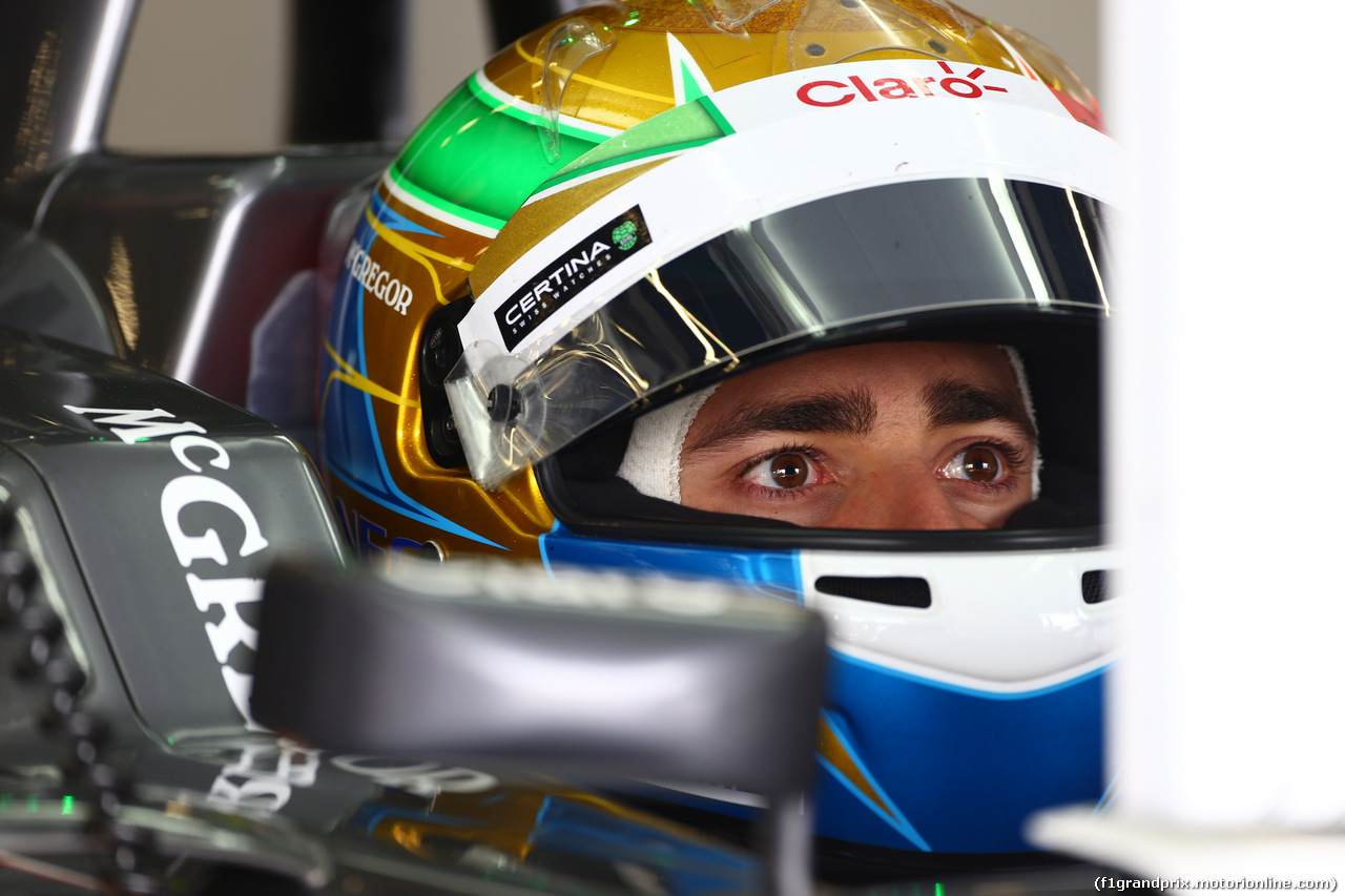 GP GRAN BRETAGNA, 04.07.2014 - Prove Libere 2, Esteban Gutierrez (MEX) Sauber F1 Team C33