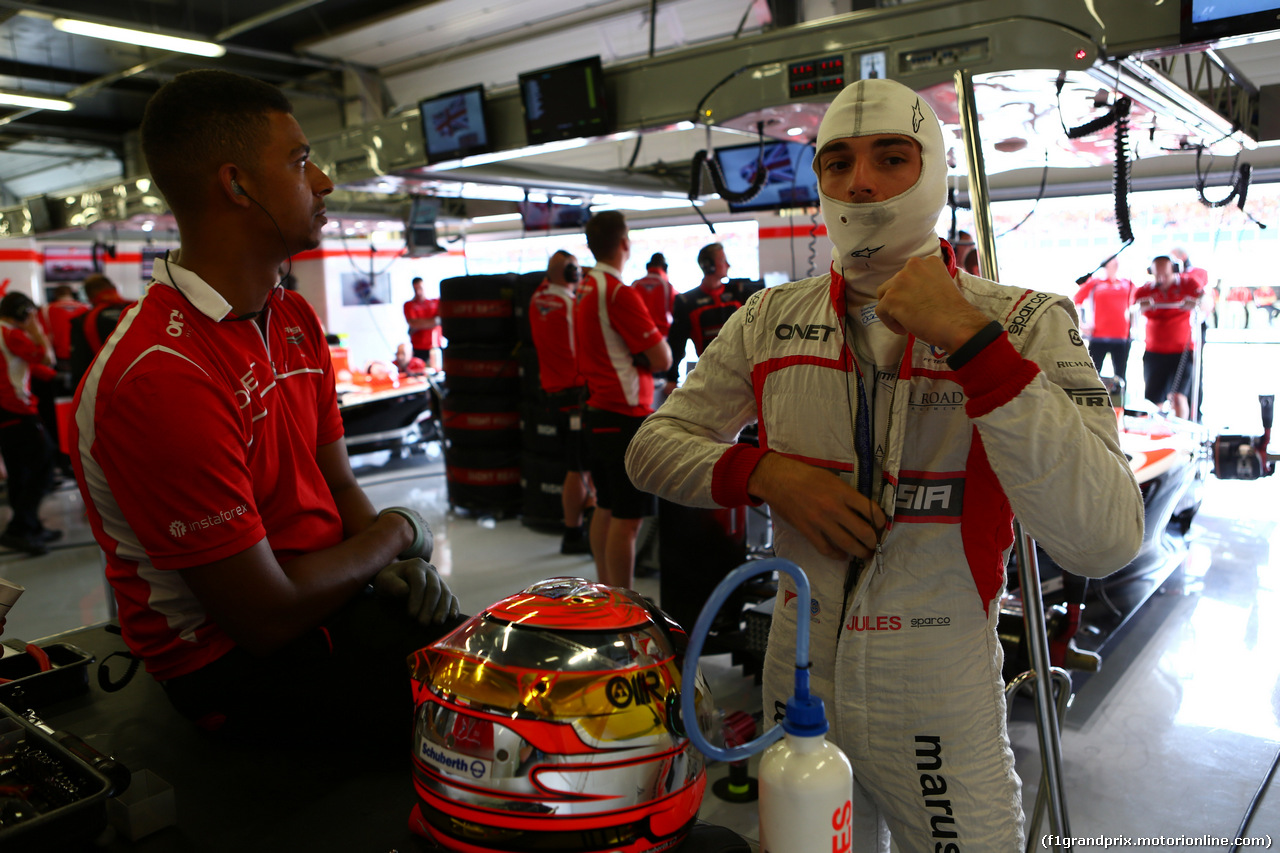 GP GRAN BRETAGNA, 04.07.2014 - Prove Libere 2, Jules Bianchi (FRA) Marussia F1 Team MR03