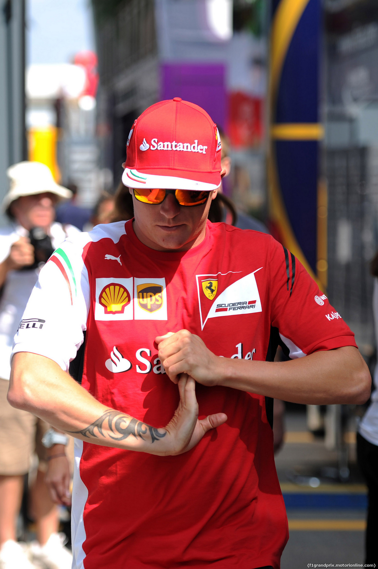 GP ITALIA, 07.09.2014 - Kimi Raikkonen (FIN) Ferrari F14-T