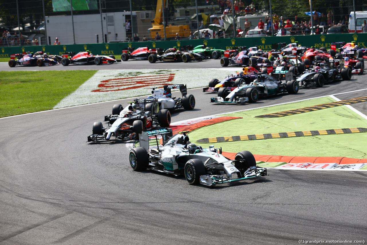 GP ITALIA, 07.09.2014 - Gara, Start of the race