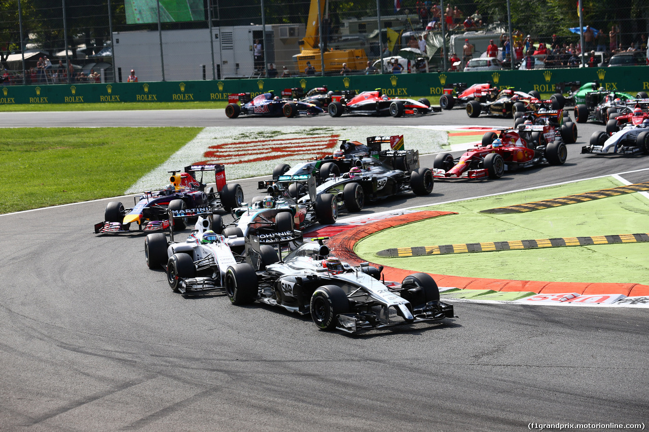 GP ITALIA, 07.09.2014 - Gara, Kevin Magnussen (DEN) McLaren Mercedes MP4-29