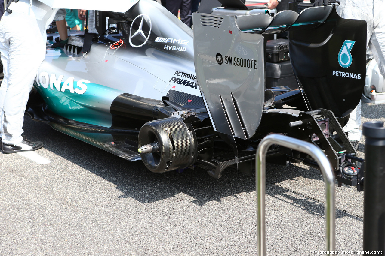 GP ITALIA, 07.09.2014 - Gara, Mercedes AMG F1 W05, detail