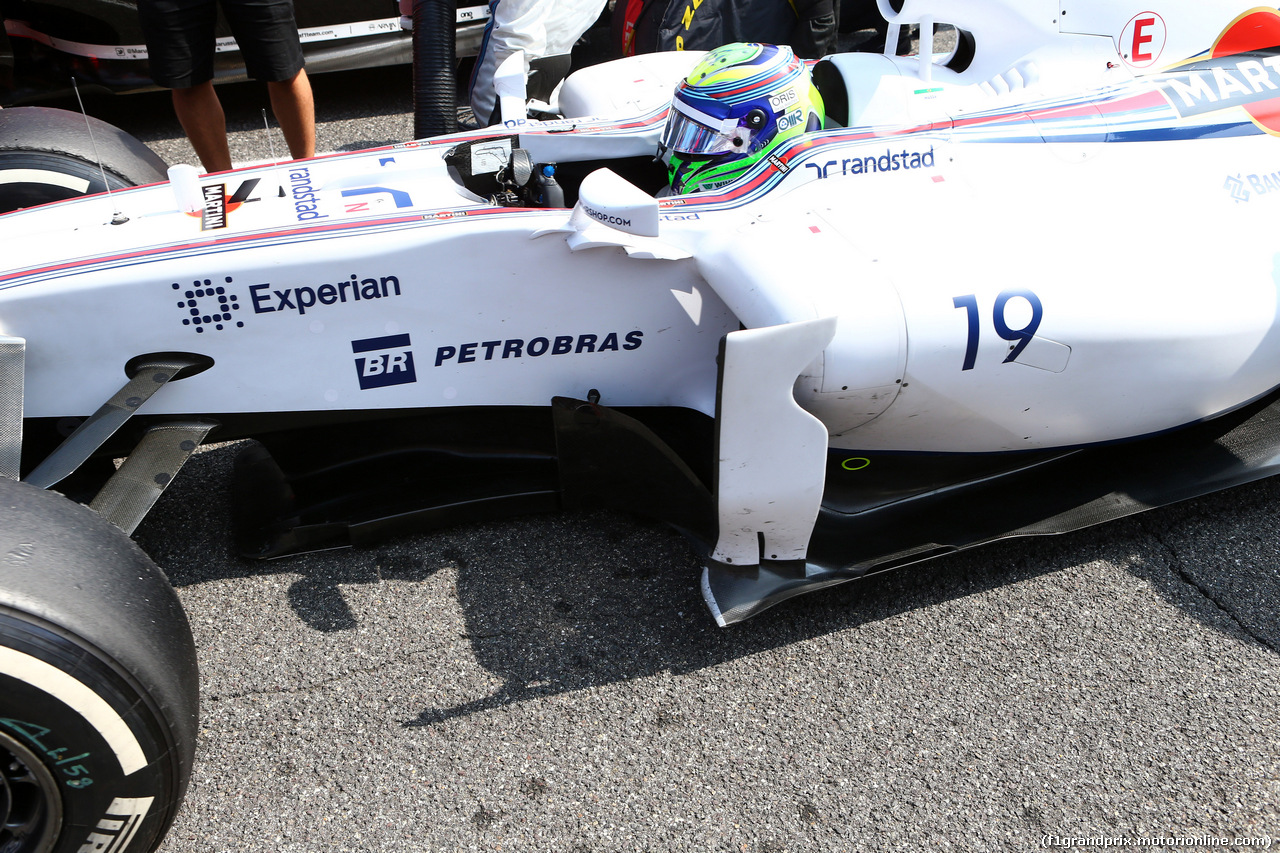 GP ITALIA, 07.09.2014 - Gara, Felipe Massa (BRA) Williams F1 Team FW36